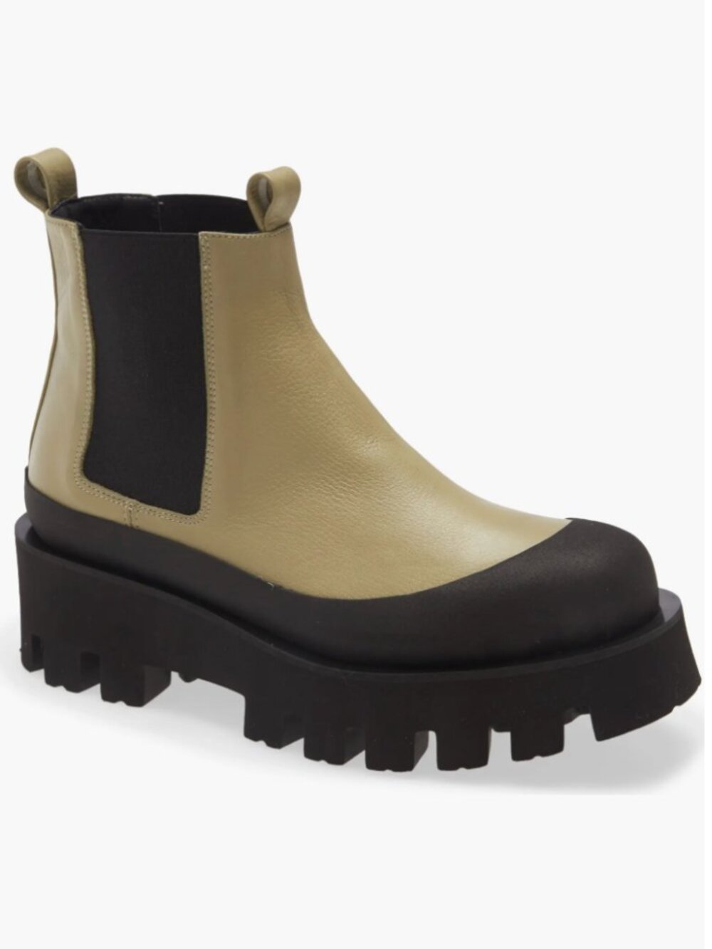 Paloma Barcelo Celine Platform Chelsea Boot